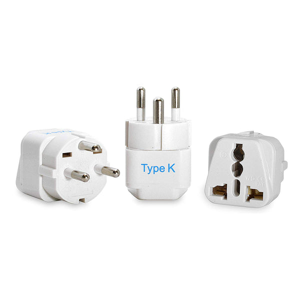 Power Adapter for Denmark  Type K Plug Adapter – Ceptics