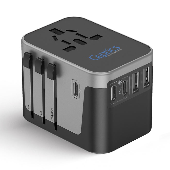 12 pack world travel adapter set