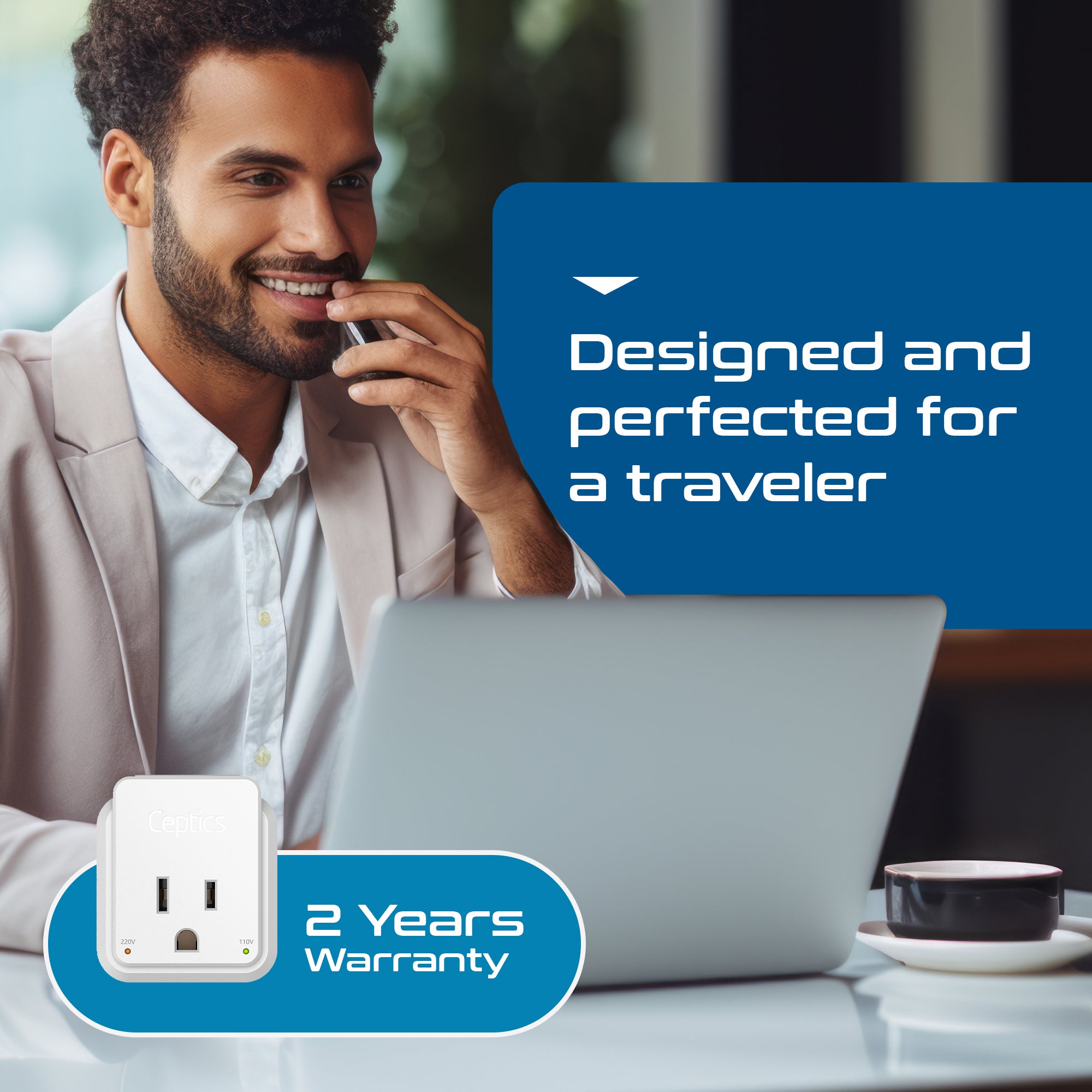 PAK-AS Asian, China, Malaysia Travel Adapter Set | Type C, G, I - USB & USB-C Ports + 2 US Outlets