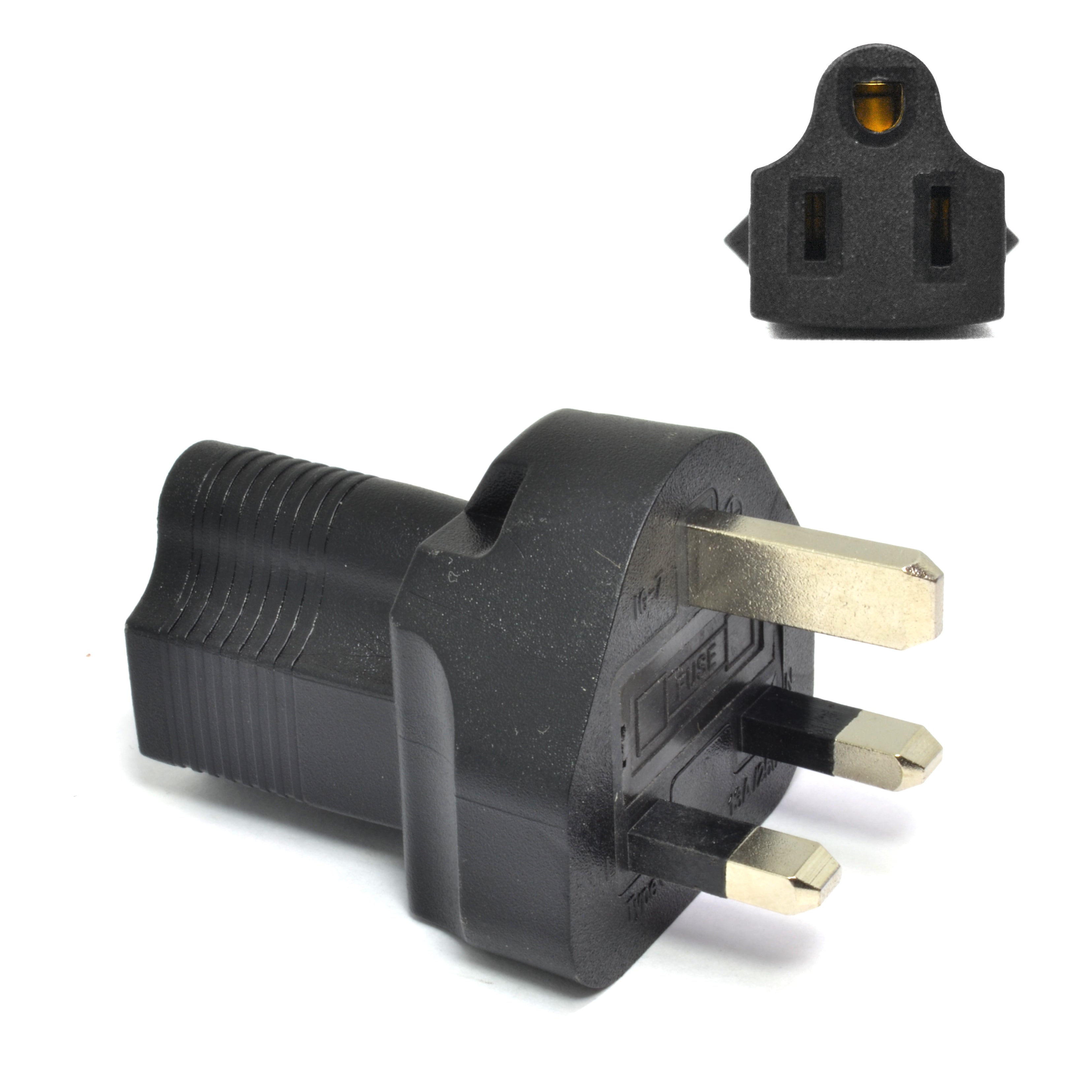 UK, England Travel Adapter - Type G - Industrial Grade (IG-7)